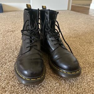 Doc Martens 1460 smooth leather lace up boot